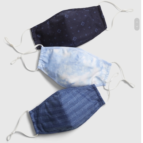 GAP Accessories - 🔥BOGO😷NWT‼️3-Pack Unisex Non-medical Grade Masks